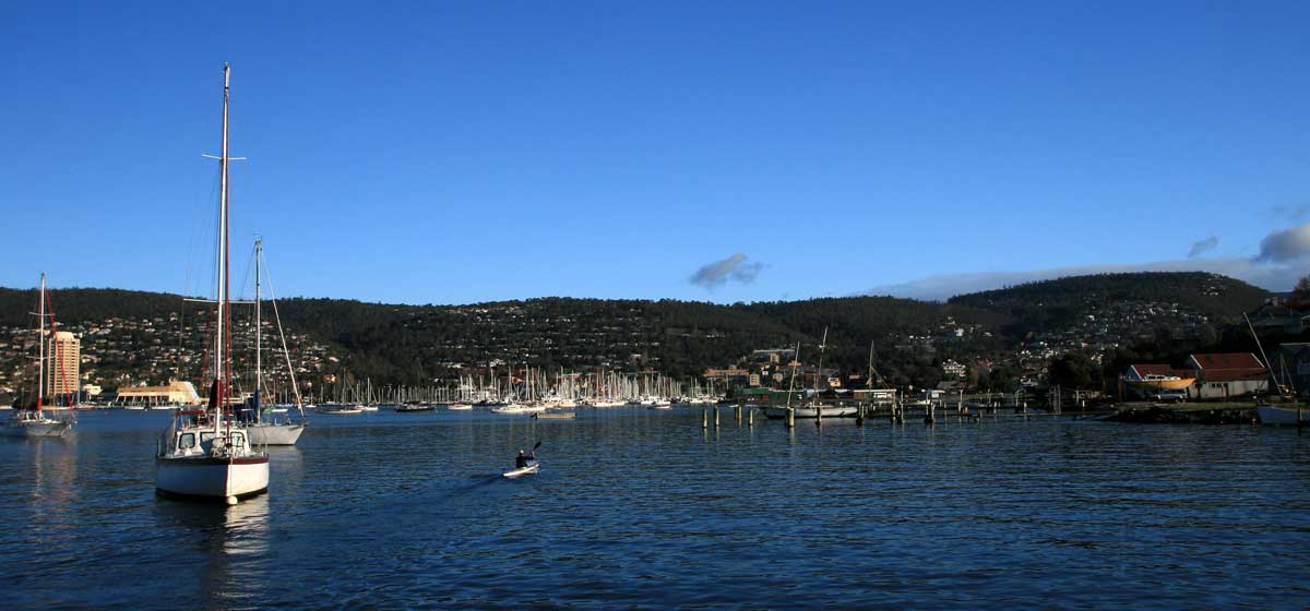 La città di Hobart