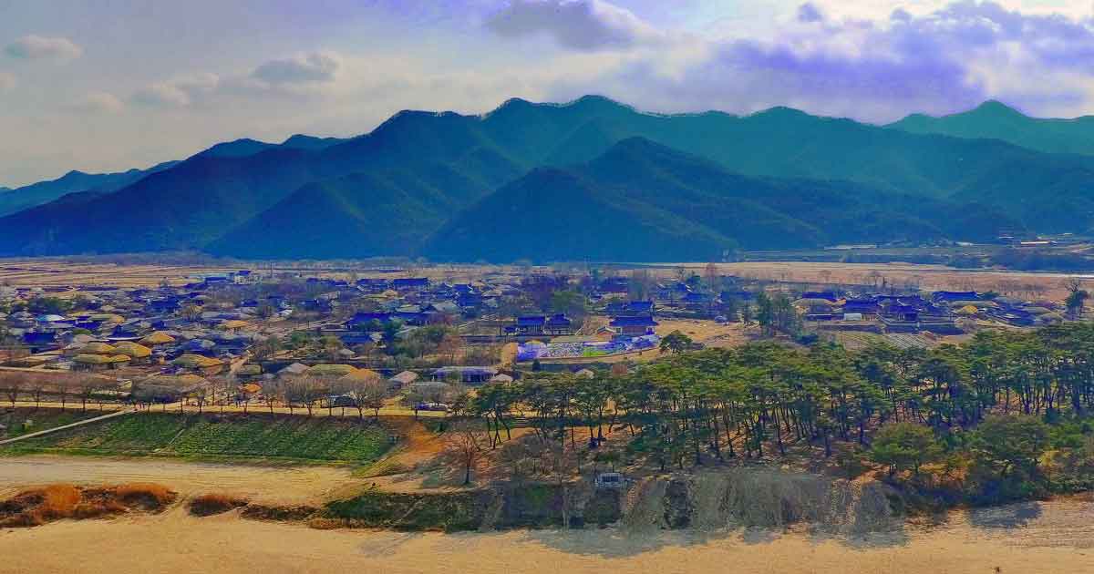 l'Andong Hahoe Folk Village Andong