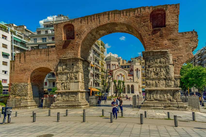 Arco di Galerio thessaloniki Salonicco Grecia