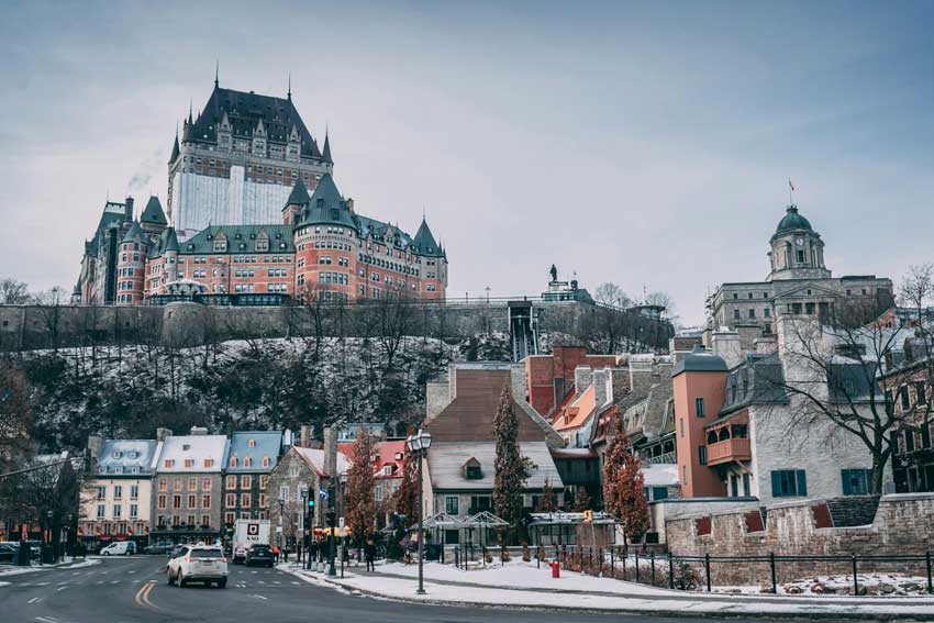 bellezza architettonica di Québec City