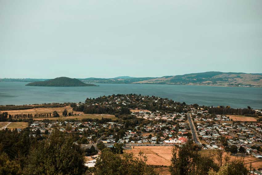 Rotorua in Nuova Zelanda