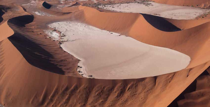 dune di Sossusvlei in Namibia
