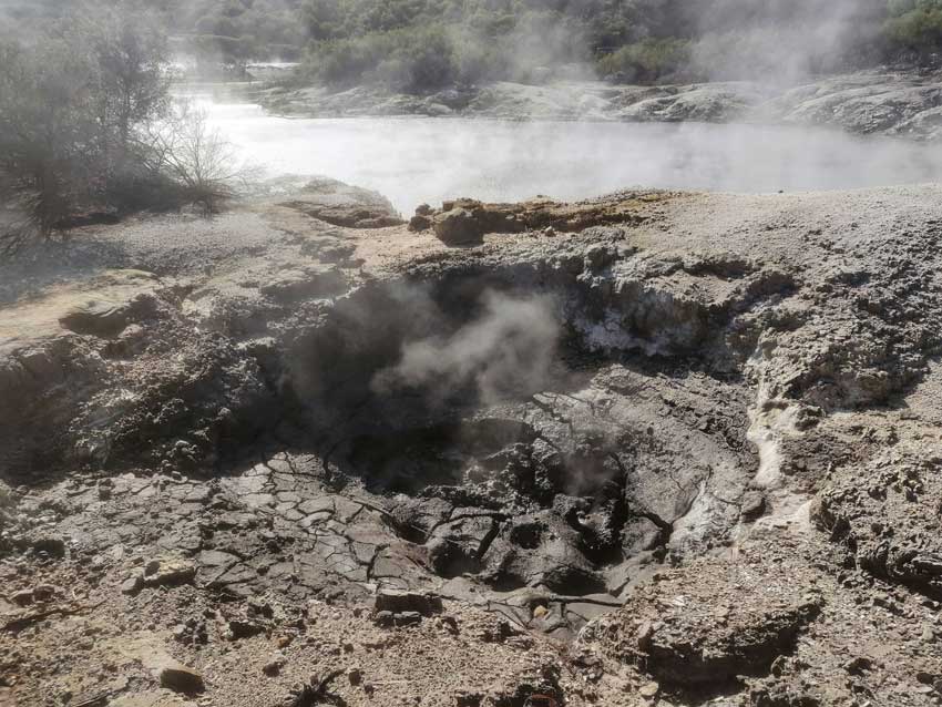 La regione di Rotorua è conosciuta a livello mondiale per la sua importanza geotermica
