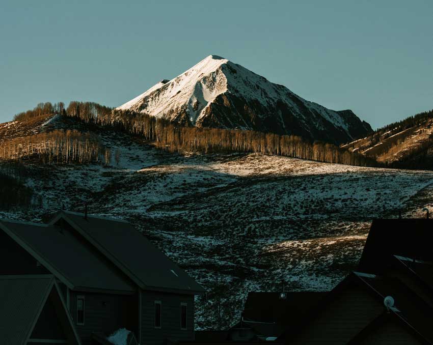 sport invernali nelle montagne del Colorado